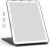 WEILY Portable Travel Mirror Makeup Mirror with 72 LED Lights, Touch Screen Three Colors Dimmable,Ultra Thin, 2000 mAh USB Rechargeable Foldable Cosmetic Mirror（Black）