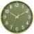 Wall Clocks Battery Operated 8 inch Modern Wall Clock,Silent Non Ticking Wall Clock for Living Room Bedroom Kitchen Office Classroom Decor (Green Gold)