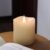 TECHLONG Flameless Candles Battery Operated with Timer, 3D Moving Flame Flickering, Last 600+ Hours Battery Candles, 3″ x 3″ Ivory Real Wax Electric LED Candle for Wedding Party Decorations