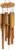 MUMTOP Bamboo Wind Chimes, Outdoor Wooden Wind Chime with Amazing Deep Tone for Garden, Patio, Home or Outdoor Decor