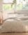 MILDLY Linen Cotton Duvet Cover – Garden Floral Jacquard Textured Comforter Cover Set 3pcs with Zipper Closure Breathable & Minimalist for All Season