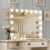 Hollywood Vanity Mirror with Lights, 15 Dimmable Bulbs, 3 Color Lights, Make Up Lighted Mirror, USB Charging Port, Valentines Day Gifts for Her, Gifts for Women Wife Teengirls（23″ x 18″）
