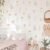 48 PCS Boho Flower Stickers Daisy Wall Decals for Girls’ Rooms, Playrooms, and Nurseries Dual Layer Print for High Coverage Removable Peel and Stick Wall Decor