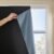 Autohesion Curtains for Windows,Bedroom Blackout Curtains for – Thermal Lnsulated No Drill Curtains Room Darkening Black Small Drapes, JILRON,(1 Panels,35Wx48L inch-Black)