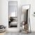 NicBex Full Length Mirror, 59×16 Inch Aluminum Alloy Frame, Large Wall Vanity for Bedroom, Dressing, Living Room – Black