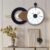 35×20 Inch Large Modern Wall Clock, Silent Quartz Movement Decorative Clocks for Living Room, Bedroom, Office – Ideal Gift for Home Decor Lovers