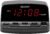 Sharp Digital Alarm Clock with Keyboard Style Controls, Battery Back-up, Easy to Use with Simple Operation, Black Case with Red LED Display