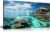 Ocean Scenic Canvas Wall Art, Blue Seascape Wall-Decor Picture , Ocean Scenery Canvas Decoration, Coastal Landscape Print Decorative Artwork for Home living Room Bedroom and Office, Size 40×20 Inches