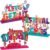 HOWAF 3pcs Happy Diwali Wooden Table Centerpiece for Home, Diwali Decoration Wooden Tabletop, Festival of Lights Let’s Get Lit Pattern Centerpiece for Diwali Home Desktop Decor