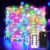 Smart Fairy Lights Plug in, 2 Pack 33FT 100LEDs USB Bluetooth Twinkle Lights with Timer and Remote, App Control Starry String Lights 8 Modes for Wedding Party Indoor Christmas Decoration, Multicolor