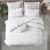 Kotton Culture 1 Pc Duvet Cover Queen Size/Full Size-100% Egyptian Cotton Sateen 600 Thread Count Ultra Soft Premium Durable Comforter Cover Zipper Closure & Corner Ties- (White, 90″ X 90″)