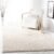 SAFAVIEH August Shag Collection Accent Rug – 4′ x 6′, Ivory, Solid Design, Non-Shedding & Easy Care, 1.5-inch Thick Ideal for High Traffic Areas in Entryway, Living Room, Bedroom (AUG200C)