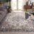SAFAVIEH Lyndhurst Collection Area Rug – 8′ x 10′, Cream & Beige, Traditional Oriental Design, Non-Shedding & Easy Care, Ideal for High Traffic Areas in Living Room, Bedroom (LNH338B)