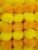 5Pc Marigold Garlands 4.5Ft Artificial Marigold Flower Strands Diwali Decoration Pooja Wedding Home & Indian Festival Décor Vibrant Floral Faux for Día de Muertos & Day of Dead