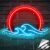 Sunset with Waves Neon Sign LED Sunrise Neon Light for Bedroom Wall Decor Anime Wave Neon Signs LED Sunset Light Sign (Sunset)